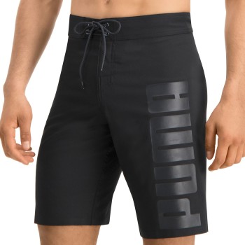 Puma Badebukser Long Board Swim Shorts Sort polyester X-Large Herre