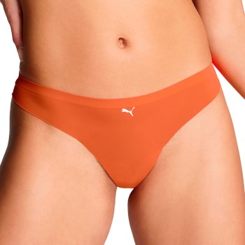 Puma Trusser 2P Seamless String Orange X-Small Dame