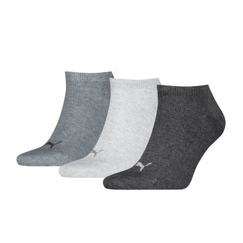 Puma Strømper 3P Sneaker Socks Grå Str 43/46