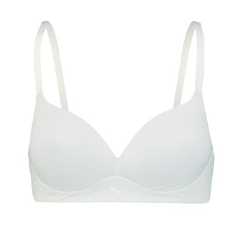 Puma BH Soft Padded Bra Hvid B 70 Dame