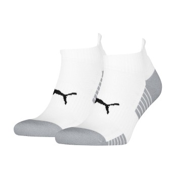 Puma Strømper 2P Sport Cushioned Sneaker Socks Hvid Str 35/38
