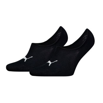Puma Strømper 2P Unisex Footie High Cut Socks Sort Str 43/46