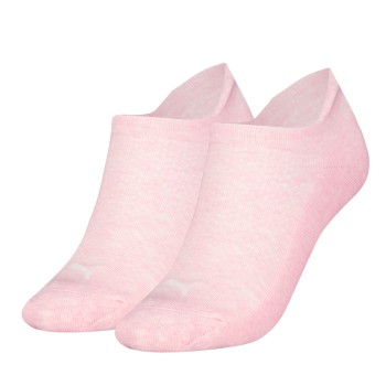 Puma Strømper 2P Women Cushioned Sneaker Socks Lyserosa Str 35/38 Dame