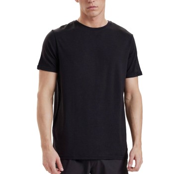 Resteröds Bamboo Crew Neck Sort Large Herre