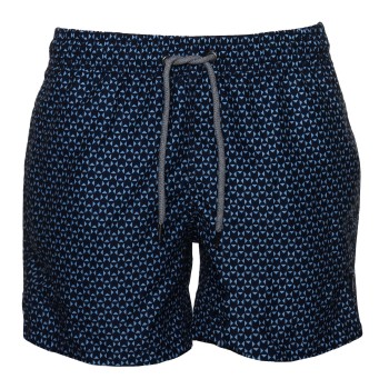 Esprit Reyes bay Woven Shorts Badebukser Marine mønster polyester Small Herre