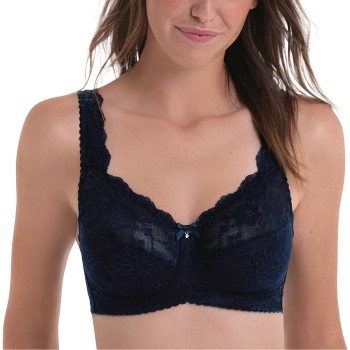 Rosa Faia Bh Bobette Comfort bra Mørkblå nylon C 85 Dame