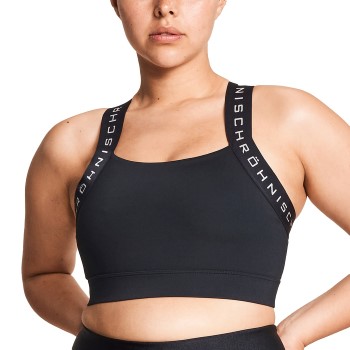 Röhnisch BH Kay Sports Bra Sort polyester Large Dame