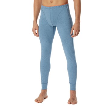 Schiesser Lange Underbukser 95-5 Original Long Underpants Blå bomuld X-Large Herre