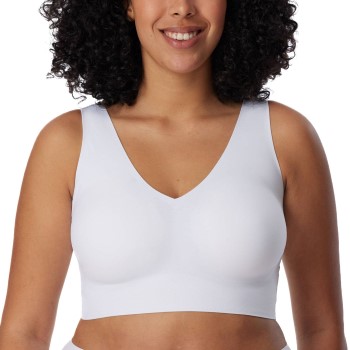 Schiesser Bh Invisible Soft Bralette Hvid 40 Dame