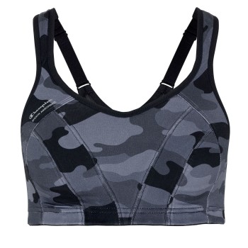 Shock Absorber BH Active MultiSports Support Bra Sort/Grå I 80 Dame