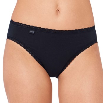 Se Sloggi Trusser 3P 24 7 Cotton Lace Tai Briefs Sort bomuld 40 Dame ved Timarco