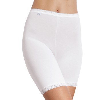 Se Sloggi Trusser 2P Basic Plus Long Hvid bomuld 42 Dame ved Timarco