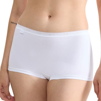 Sloggi Trusser Basic Short Hvid bomuld 40 Dame