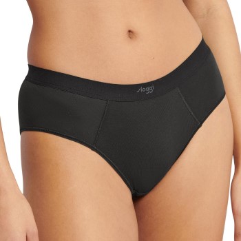 Sloggi Trusser 2P Ever Ease Hipster Briefs Sort bomuld XX-Large Dame
