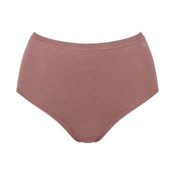 Sloggi Trusser 3P GO Daily Cotton High Waist Brief Mørkrosa  bomuld Large Dame