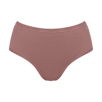 Sloggi Trusser 3P GO Daily Cotton Midi Briefs Mørkrosa  bomuld Large Dame