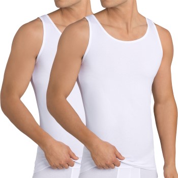 Sloggi 2P Men 24 7 Vest Hvid bomuld Large Herre