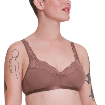 Sloggi BH 2P Romance SI BH Mørkrosa  C 80 Dame