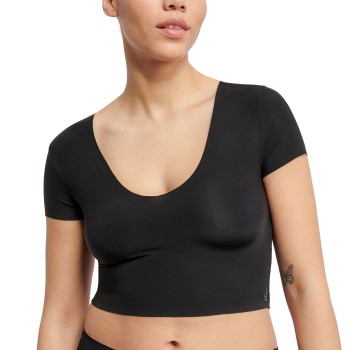 Sloggi ZERO Feel 2 0 Crop Top Sort X-Small Dame