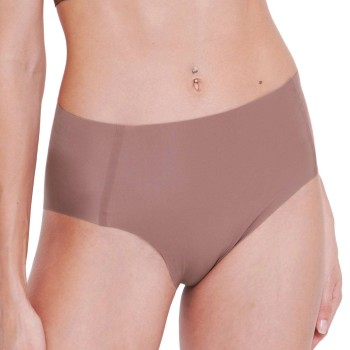 Sloggi Trusser ZERO Feel 2 0 High Waist Brief Brun Small Dame