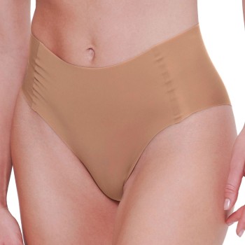 Sloggi Trusser ZERO Feel 2 0 High Waist Brief Beige Small Dame