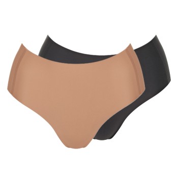 Sloggi Trusser 2P ZERO Feel 2 0 High Waist Brief C2P Flerfarvet X-Large Dame
