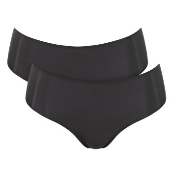Sloggi Trusser 2P ZERO Feel 2 0 Hipster C2P Sort Medium Dame
