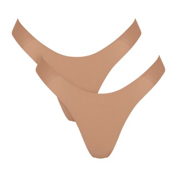 Sloggi Trusser 2P ZERO Feel 2 0 Tiny Tanga C2P Beige XX-Large Dame