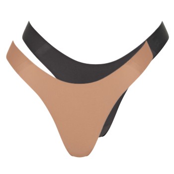 Sloggi Trusser 2P ZERO Feel 2 0 Tiny Tanga C2P Flerfarvet XX-Large Dame