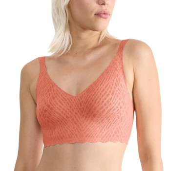Sloggi BH ZERO Feel Bliss Bralette Abrikos Large Dame