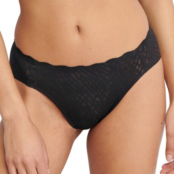 Sloggi Trusser ZERO Feel Bliss High Leg Brief Sort Medium Dame
