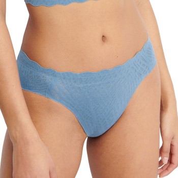 Sloggi Trusser ZERO Feel Bliss High Leg Brief Lyseblå XX-Large Dame