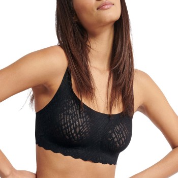 Sloggi BH ZERO Feel Bliss Top Sort X-Large Dame