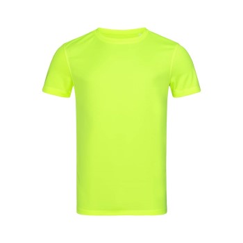 Stedman Active 140 Crew Neck Gul polyester XX-Large Herre