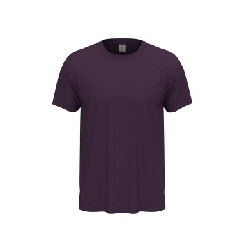 Stedman Classic Men T-shirt Mørkelilla bomuld X-Small Herre