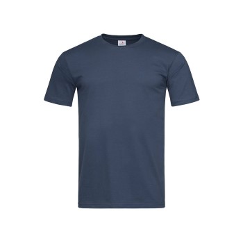 Stedman Classic-T Fitted For Men Marineblå bomuld Medium Herre