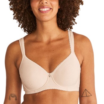 Swegmark BH Adorable Padded Soft Wired Bra Beige F 80 Dame