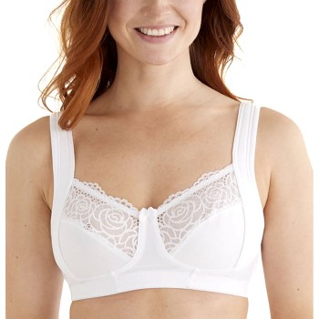 Swegmark BH Delight Cotton Soft Bra Hvid F 75 Dame