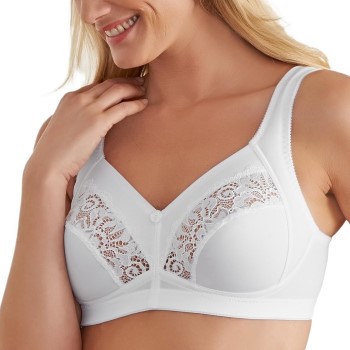 Swegmark BH Meadow- blød og strækbar Hvid B 90 Dame