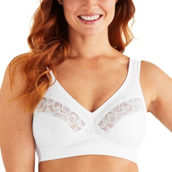 Swegmark BH Pure Grace Soft Bra Hvid polyamid C 85 Dame