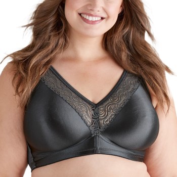 Swegmark BH Stars - blød usynlig Antracit polyamid B 80 Dame