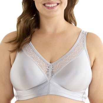 Swegmark BH Stars - blød usynlig Sølvgrå polyamid C 95 Dame