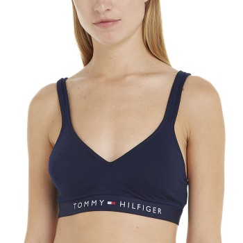 Tommy Hilfiger Bh Bralette Lift Marineblå økologisk bomuld X-Small Dame