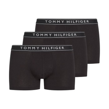 Tommy Hilfiger 3P Cotton Stretch Trunks Sort bomuld XX-Large Herre