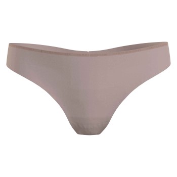Tommy Hilfiger Trusser Essential Invisible Thong Beige Medium Dame