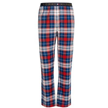 Tommy Hilfiger Flannel Pant Rød Mønster  X-Large Herre