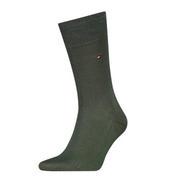 Tommy Hilfiger Legwear Tommy Hilfiger Strømper Premium Wool Socks Mørkgrå  Str 39/40 Herre