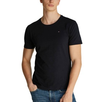 Tommy Hilfiger 3P Signature Embroidery T-Shirt Sort bomuld Medium Herre