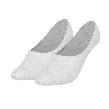 Tommy Hilfiger Legwear Tommy Hilfiger Strømper 2P Women Footie Socks Grå Str 39/42 Dame