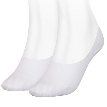 Tommy Hilfiger Legwear Tommy Hilfiger Strømper 2P Women Footie Socks Hvid Str 35/38 Dame